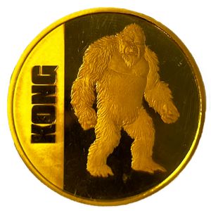 1 oz Gold King Kong 2021