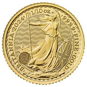 1/10 oz Gold Britannia 2024