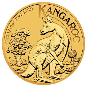 1/10 oz Gold Känguru Nugget 2023