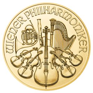 1/25 oz Gold Wiener Philharmoniker, divers