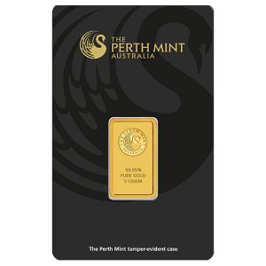 5g Goldbarren Perth Mint