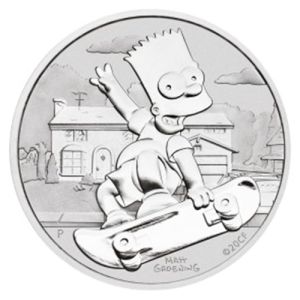 1 oz Silbermünze Bart Simpson 2020 